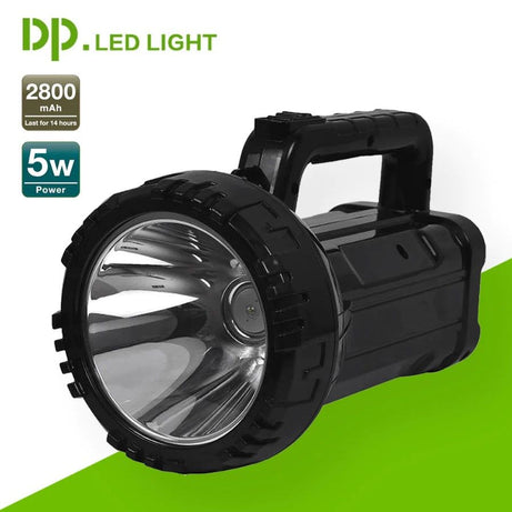 Portable LED Search Light DP 7045 Torch, DP Led Light Portable Rechargeable Search Light LED Spotlight Lighting Ultra Bright Outdoor Hand Held - Oshi.pk - Buy & Sell Online