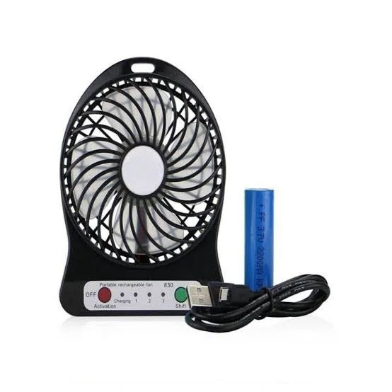 Portable Mini Fan Usb Charging rechargable battery - Oshi.pk - Buy & Sell Online
