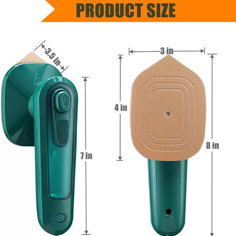 Portable Mini Ironing Machine Professional Electric Micro Steam Iron Foldable for Dry and Wet Ironing / Mini Travel Iron Foldable Garment Steamer - Oshi.pk - Buy & Sell Online