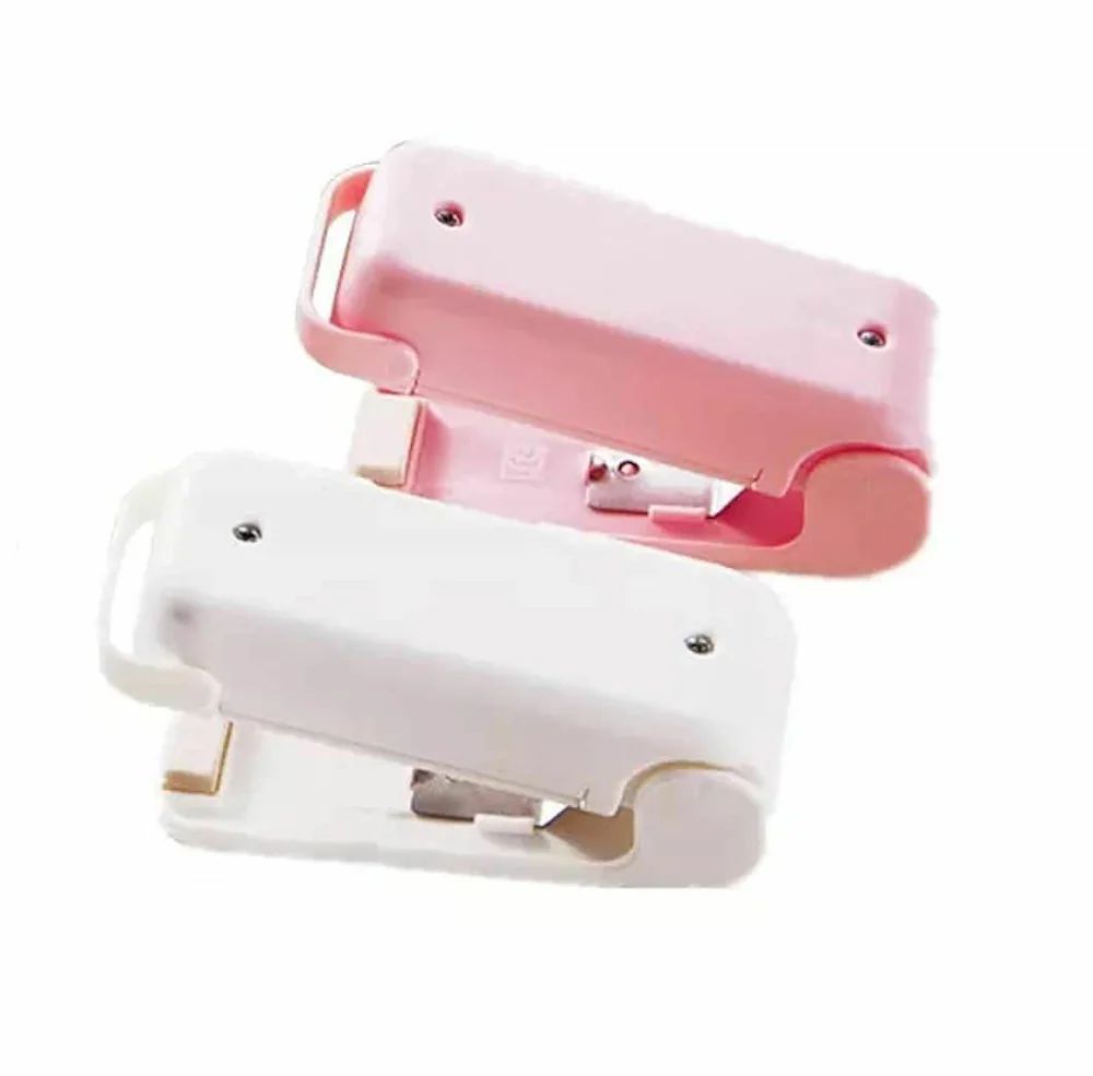 Portable Mini Sealer Home Heat Bag Plastic Food Snacks Bag Sealing Machine Food Packaging Kitchen Storage Bag Clips - Oshi.pk - Buy & Sell Online
