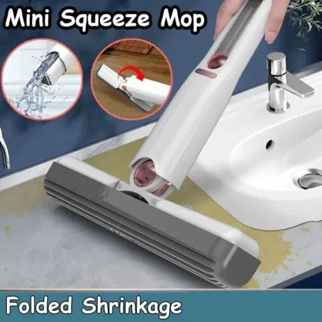 Portable Mini Squeeze Mop Absorbent Sponge Simple Desktop Cleaning Tools - Oshi.pk - Buy & Sell Online