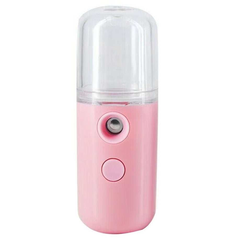 Portable Nano Water Reishment Facial, Makeup Water Mist Creat for Girls and Women, Cool Summer Watering, Cylinder - Oshi.pk - Buy & Sell Online