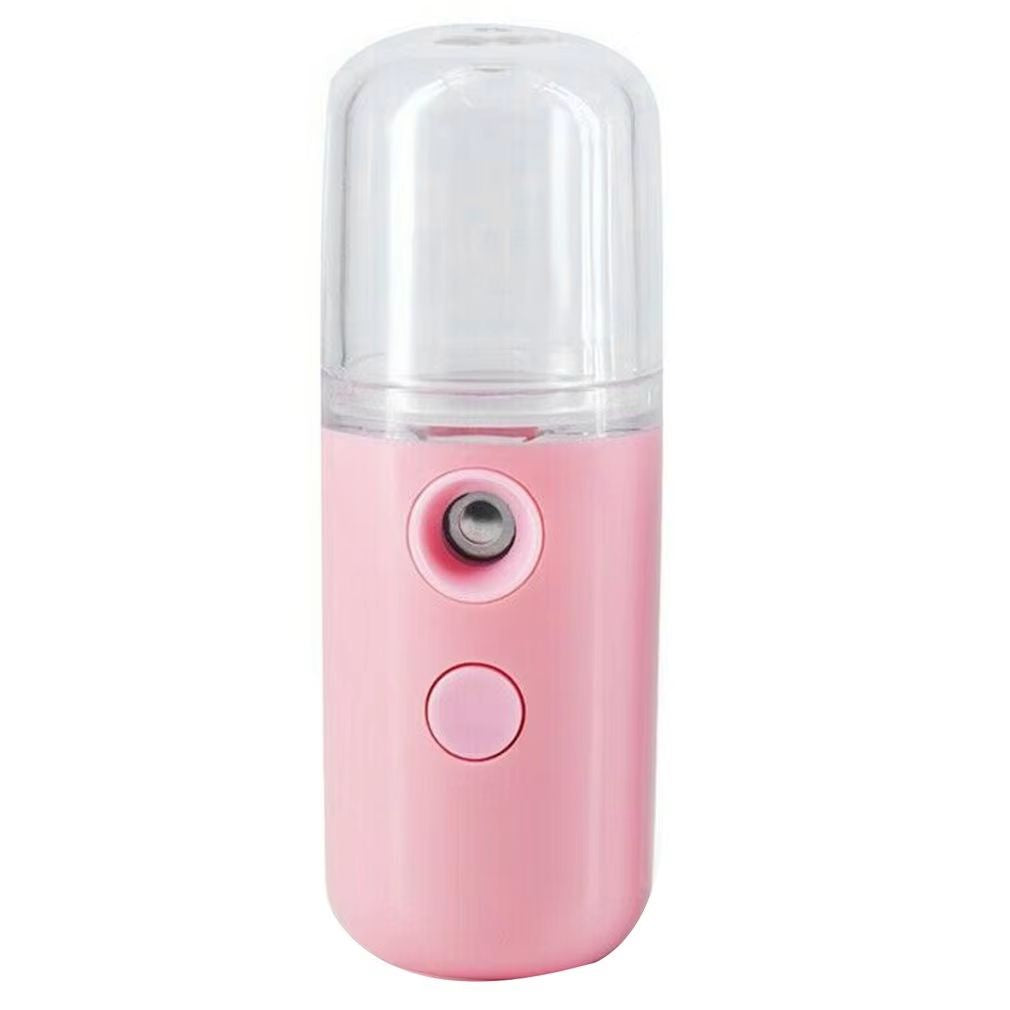 Portable Nano Water Reishment Facial, Makeup Water Mist Creat for Girls and Women, Cool Summer Watering, Cylinder - Oshi.pk - Buy & Sell Online