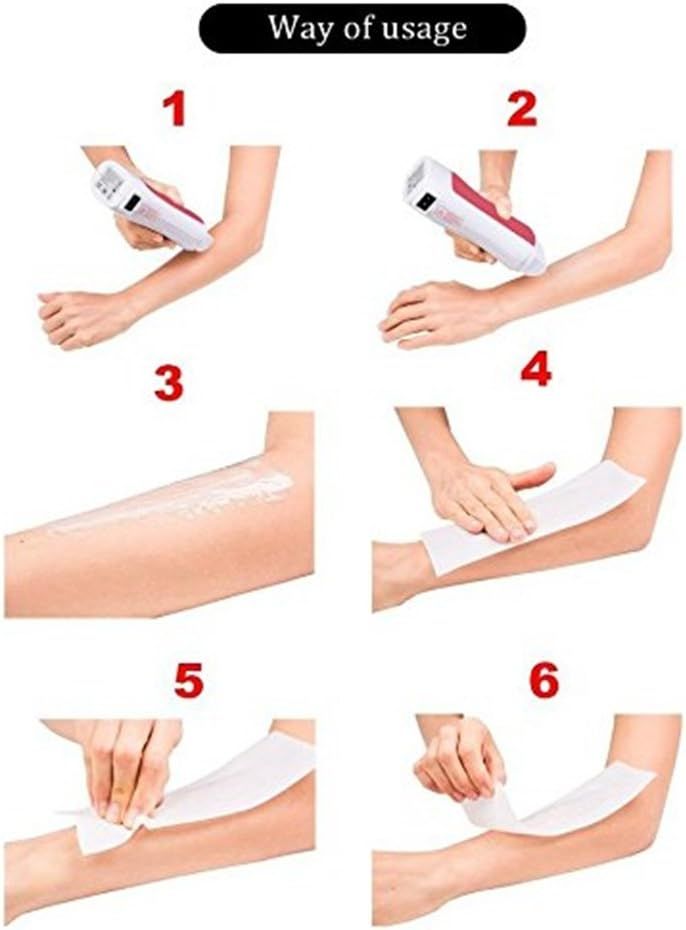 Portable Rolling Depilatory Epilators Cartridge Wax Warmer Hot Wax Hair Removal Shaving Heater Machine Parrafin Salon Tool - Oshi.pk - Buy & Sell Online