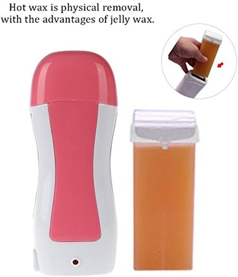 Portable Rolling Depilatory Epilators Cartridge Wax Warmer Hot Wax Hair Removal Shaving Heater Machine Parrafin Salon Tool - Oshi.pk - Buy & Sell Online