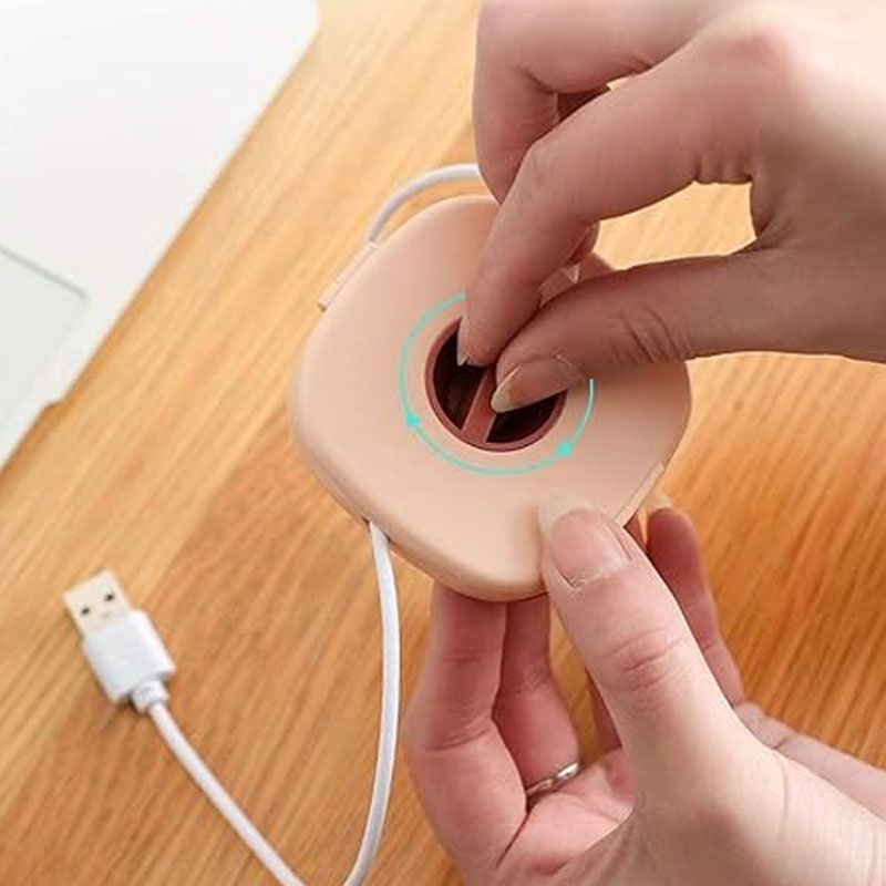 Portable Rotatable Data Cable Organizer And Mobile Stand - Oshi.pk - Buy & Sell Online