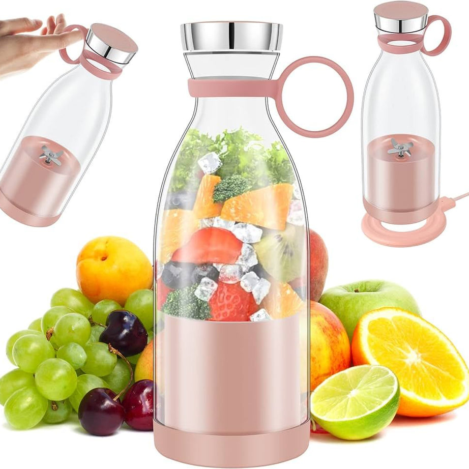 Portable Smoothie Blender – Electric Juicer | Mini Handheld Rechargeable Mixer - Oshi.pk - Buy & Sell Online