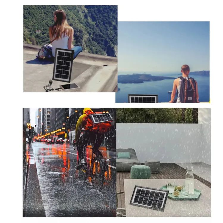 Portable Solar Panel Power Generation GD-10X System Multi Functional Power Supply Small Size Monocrystalline Solar Panel - Oshi.pk - Buy & Sell Online