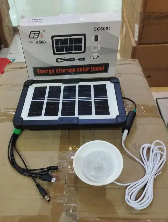 Portable Solar Panel Power Generation GD-10X System Multi Functional Power Supply Small Size Monocrystalline Solar Panel - Oshi.pk - Buy & Sell Online