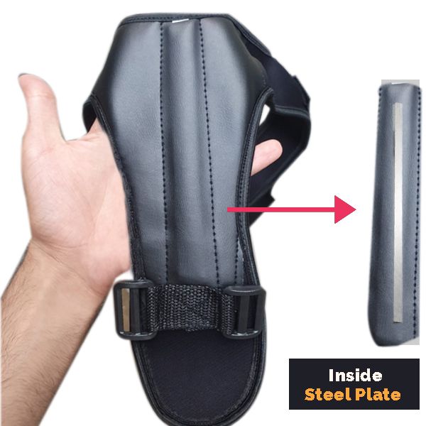 Posture Corrector Belt Adjustable - Back Pain Relief Shoulder Back Support Belt - inside Steel Plate in belt - Oshi.pk - Buy & Sell Online