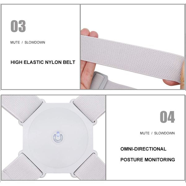 Posture corrector smart back posture corrector belt Intelligent Brace Support Belt Shoulder Training Belt - Oshi.pk - Buy & Sell Online
