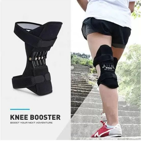 Power Knee Joint Support Knee Pads Breathable Power Lift Joint Support Bandage Knee Pad Power Knee Stabilizer Pads Spring Force Knee Booste - Oshi.pk - Buy & Sell Online