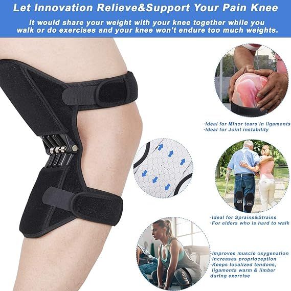 Power Knee Joint Support Pads (Pair) - Oshi.pk - Buy & Sell Online