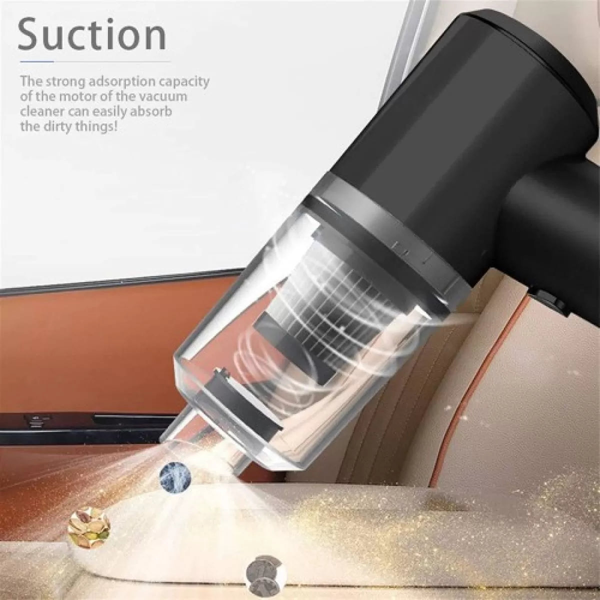 Powerful Rechargeable 2 In 1 Dual Mode Cordless Handheld Wireless Handy Portable light weight Vacuum Cleaner with LED Light, Dust Collection Lighting - Oshi.pk - Buy & Sell Online