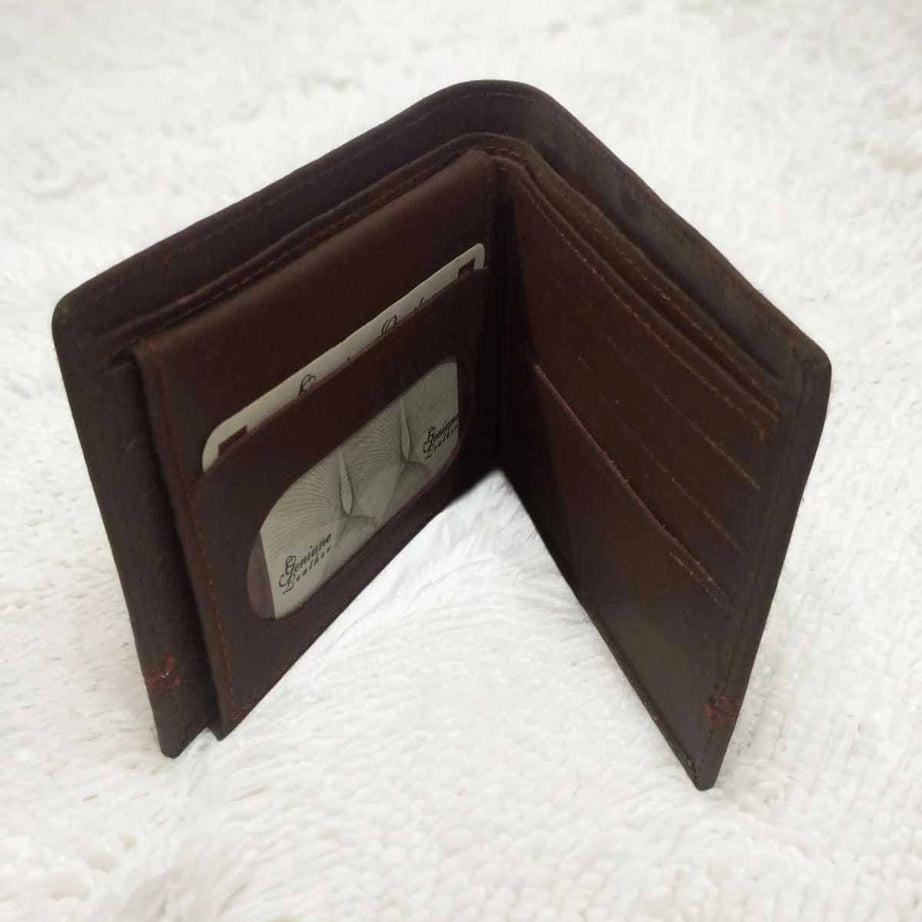 Premium Quality Wallet For Men Brown Bifold - Oshi.pk - Buy & Sell Online