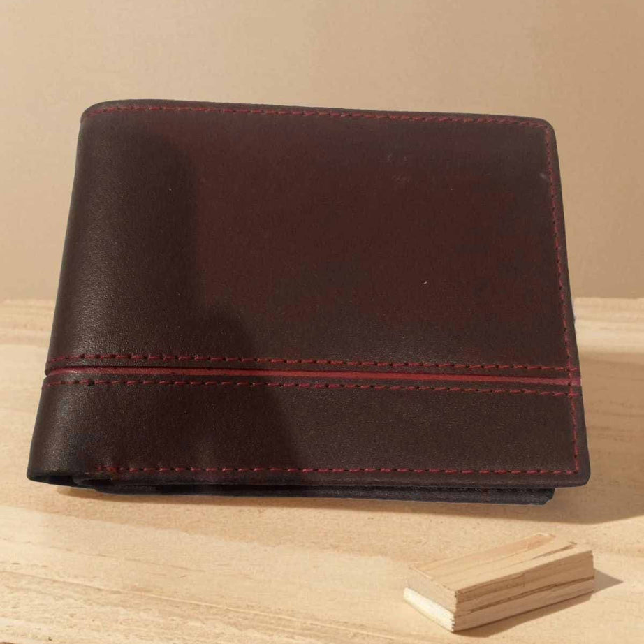 Premium Quality Wallet For Men Brown Bifold - Oshi.pk - Buy & Sell Online