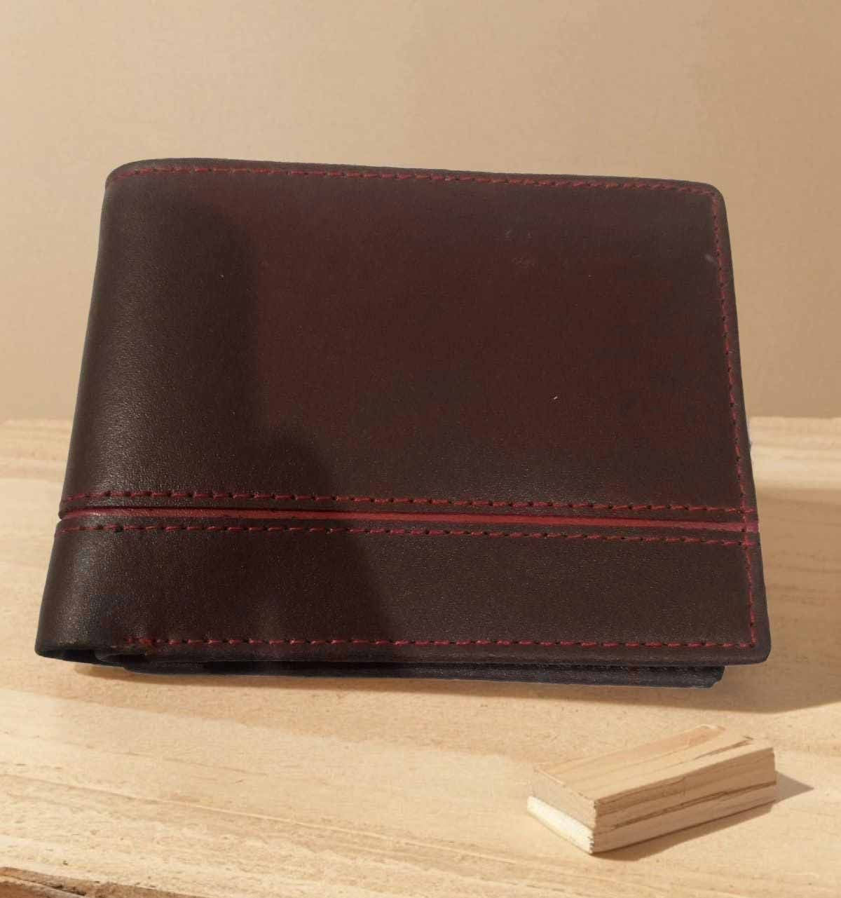 Premium Quality Wallet For Men Brown Bifold - Oshi.pk - Buy & Sell Online
