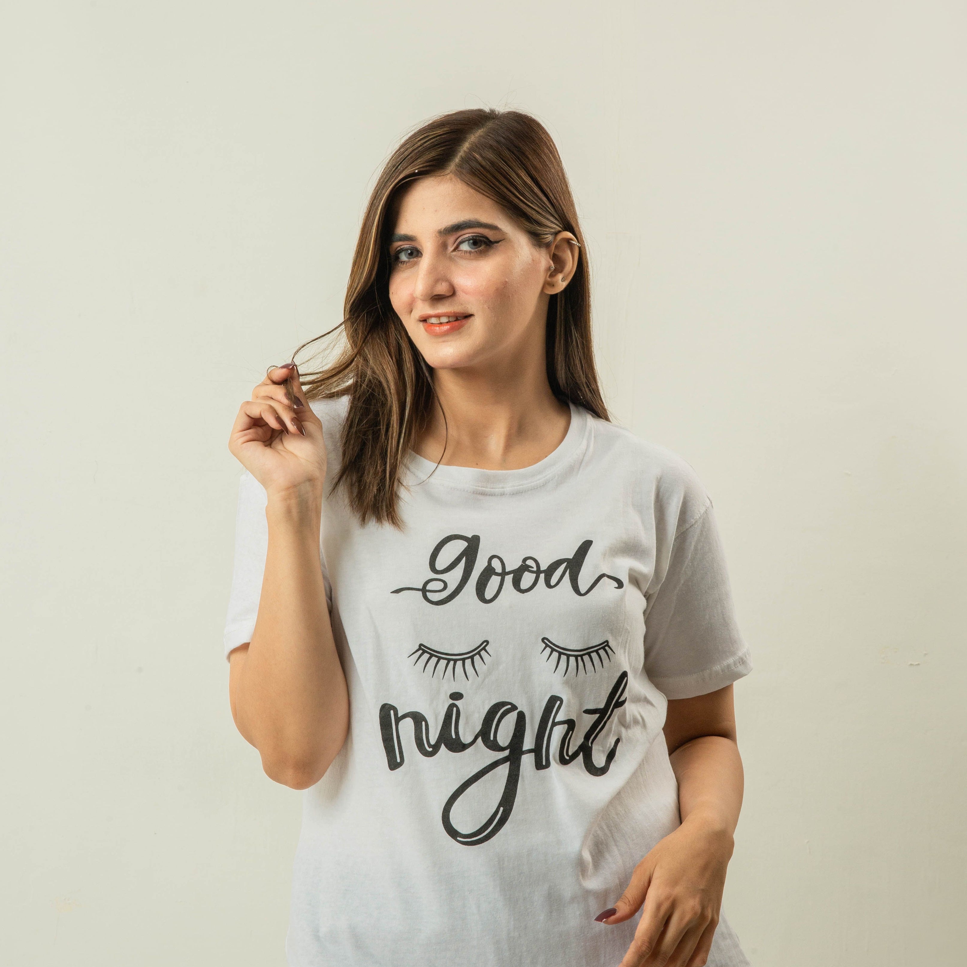 Printed Cotton Ladies Sleep Dress Night Wear With Shirt And Trouser - Oshi.pk - Buy & Sell Online