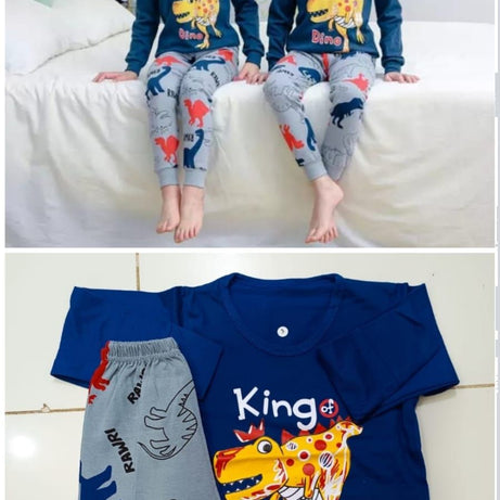 Printed Night Suit For Kids