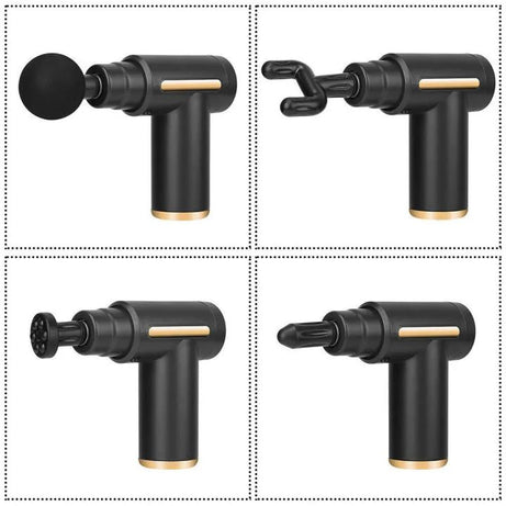 Professional Deep Tissue Massage Gun High Torque Muscle Relaxer Portable Ergonomic Design Ultra Compact Fashionable Perfect for Back Neck - Oshi.pk - Buy & Sell Online