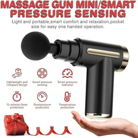 Professional Deep Tissue Massage Gun High Torque Muscle Relaxer Portable Ergonomic Design Ultra Compact Fashionable Perfect for Back Neck - Oshi.pk - Buy & Sell Online