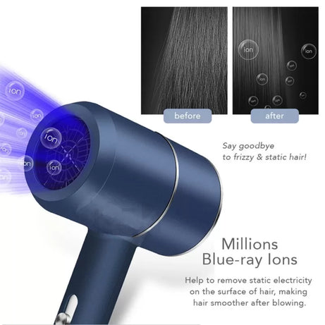 Professional foldable hair dryer machine for girls-men-women comes with 2 speeds fashion hair style machine portable 1000 watt hair dryer machine easy - Oshi.pk - Buy & Sell Online