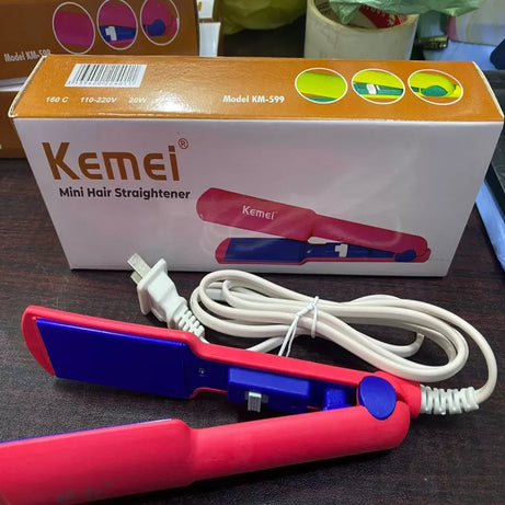 Professional Mini Hair Straightener km599 Straightner Mini Hair Straightner - Oshi.pk - Buy & Sell Online