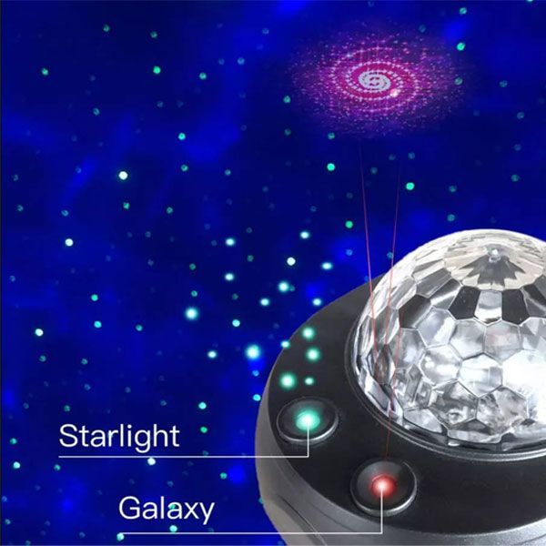 Projector Night Lamp With Music Bluetooth Speaker - Oshi.pk - Buy & Sell Online