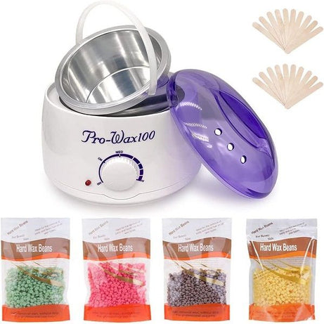 PROWAX 100 Hard Wax Warmer Heater with Hair Removal Wax Beans (100 Grams) - Oshi.pk - Buy & Sell Online