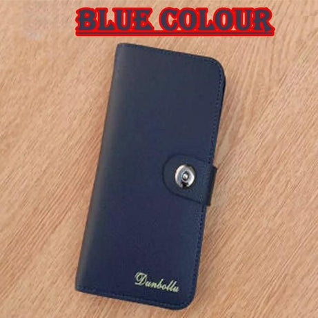 Dunbollu Slim Long PU Leather Wallet For Men With Zip - Card Holder Gents Wallet's - Oshi.pk - Buy & Sell Online