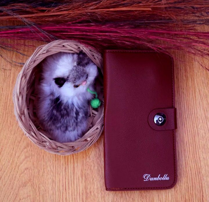 Dunbollu Slim Long PU Leather Wallet For Men With Zip - Card Holder Gents Wallet's - Oshi.pk - Buy & Sell Online