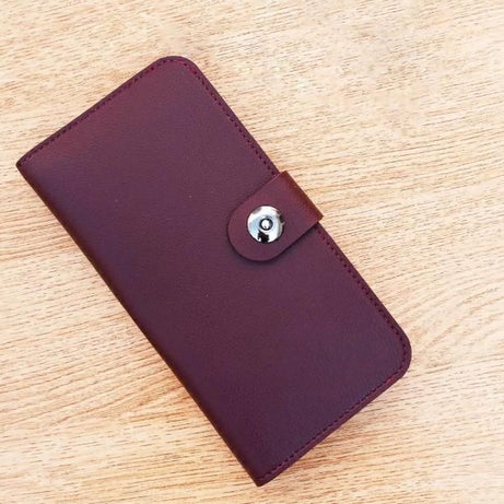 Dunbollu Slim Long PU Leather Wallet For Men With Zip - Card Holder Gents Wallet's - Oshi.pk - Buy & Sell Online