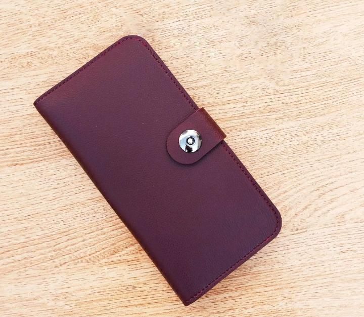 Dunbollu Slim Long PU Leather Wallet For Men With Zip - Card Holder Gents Wallet's - Oshi.pk - Buy & Sell Online