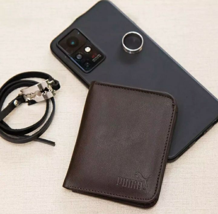 Puma Slim Fashion PU Leather Card Holder Wallet For Men's - Oshi.pk - Buy & Sell Online