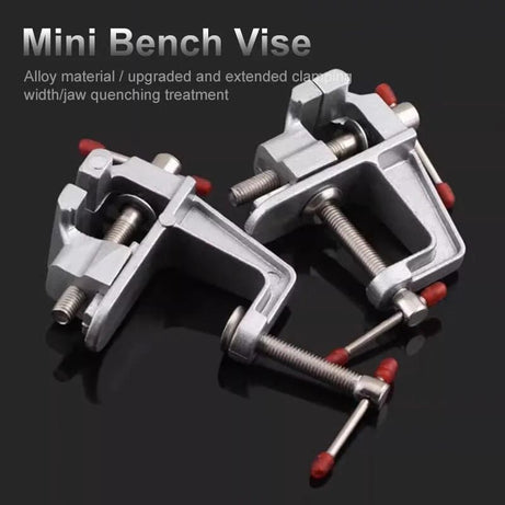 35MM Aluminium Alloy Table Bench Clamp Vise Multi-functional Bench Vise Table Screw Vise for DIY Craft Mold Fixed Repair Tool - Oshi.pk - Buy & Sell Online