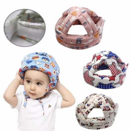 Random Design Baby Safety Helmet Head Protection Headgear Toddler - Oshi.pk - Buy & Sell Online