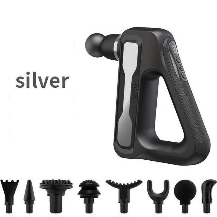 Rechargeable, 8 heads, 32 speeds settings, long lasting battery, with charger, with carry case, up to 3200 percussion per minute - Oshi.pk - Buy & Sell Online