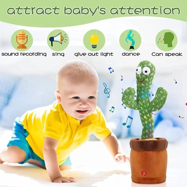 rechargeable cactus dancing toy - Oshi.pk - Buy & Sell Online