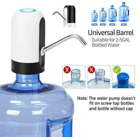 Rechargeable Electric USB Auto Switch Water Pump Dispenser