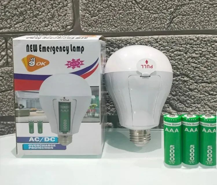 Rechargeable Emergency Led Light With Two Rechargeable Batteries - Oshi.pk - Buy & Sell Online