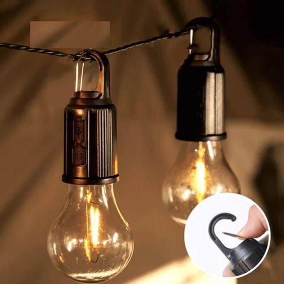 Rechargeable Hanging Bulb Light With 3 Modes - Oshi.pk - Buy & Sell Online