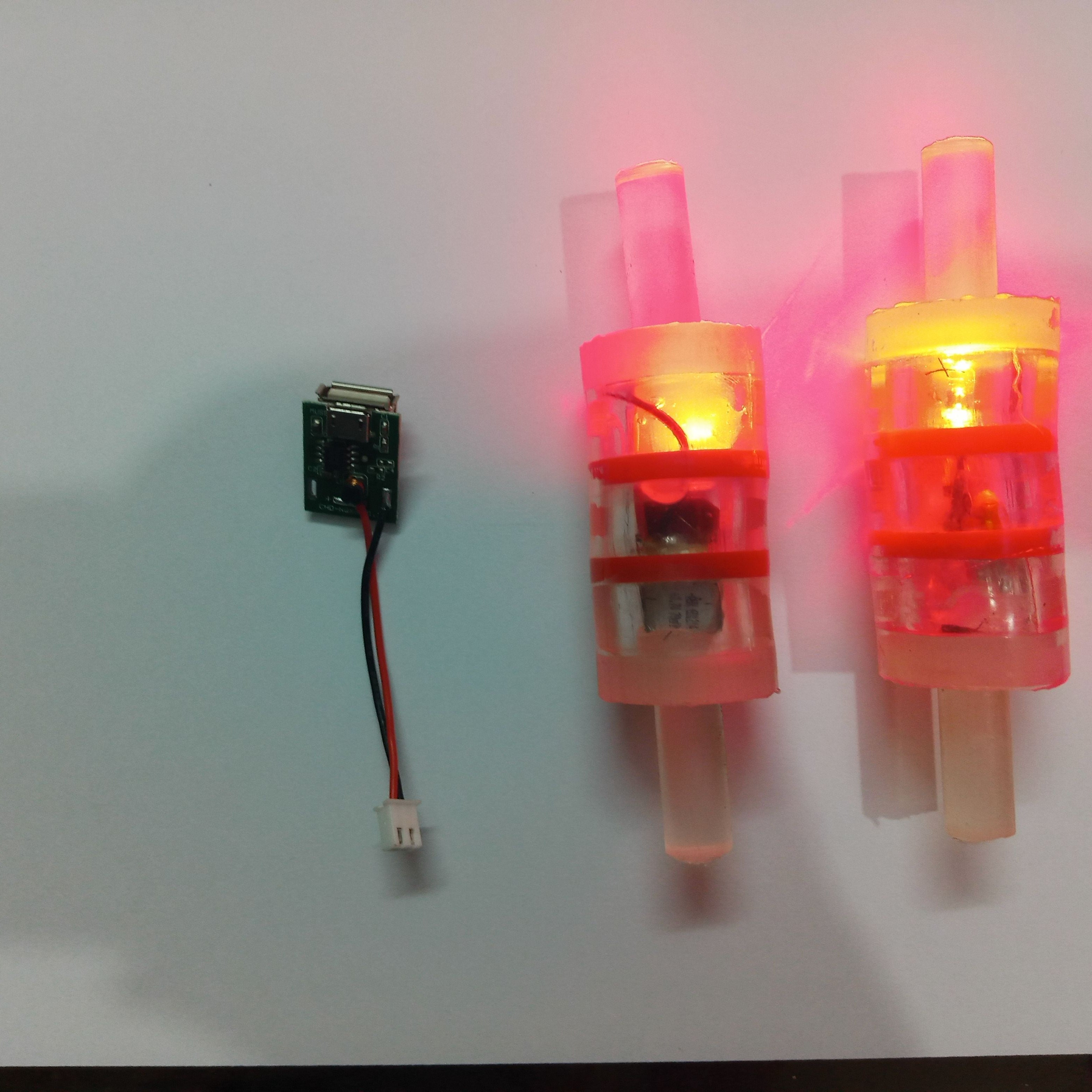 Rechargeable LED Cricket Wicket Bails -Glow on Hit - Slim Version - Pair pack - Oshi.pk - Buy & Sell Online