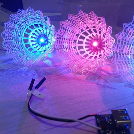 RECHARGEABLE LED SHUTTLECOCK - with Charger - 1 in Pack - Lighting On/Off Switch - Oshi.pk - Buy & Sell Online