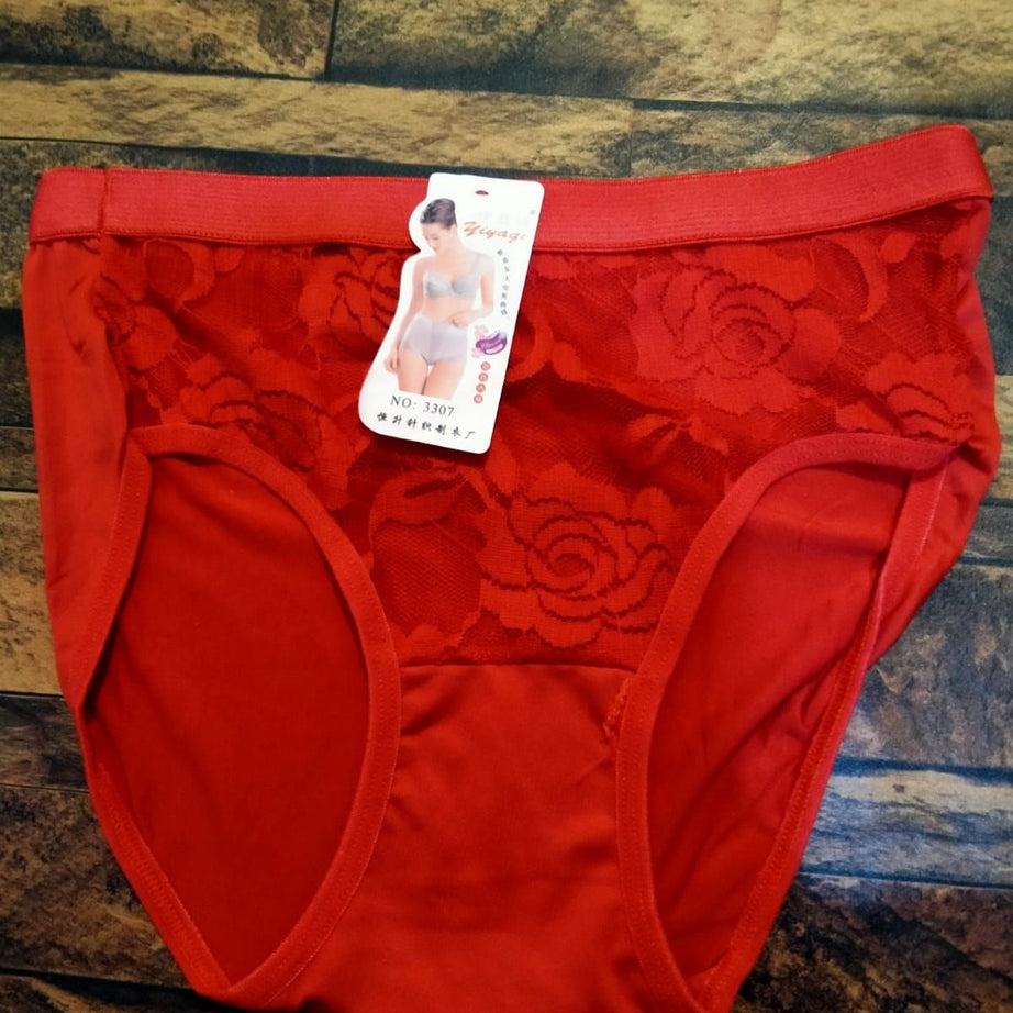Red Fancy Lace Panty For Girls and Women - Oshi.pk - Buy & Sell Online