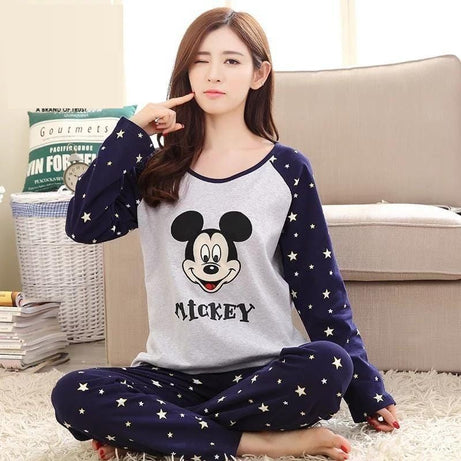 Star Mickey Printed Night Dress For Her - Oshi.pk - Buy & Sell Online