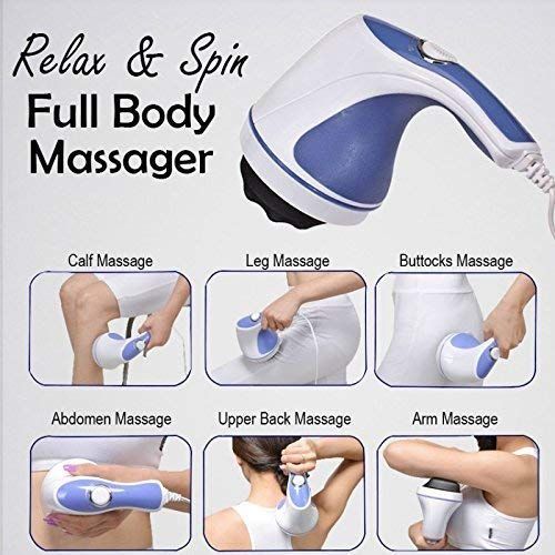 Relax & Spin Tone Powerfull Full Body Massager for Muscles Relief, Fat Burning, Reduces Weight, Stress Reduce - Oshi.pk - Buy & Sell Online
