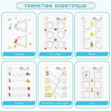 Reuseable Activity Book 64 Pcs - Oshi.pk - Buy & Sell Online