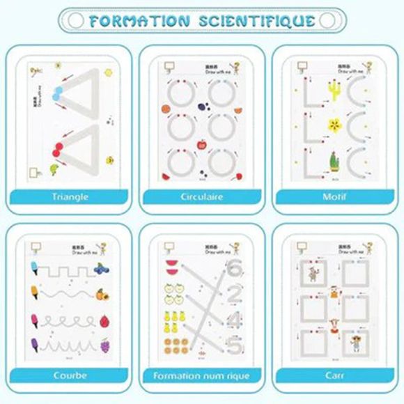 Reuseable Activity Book 64 Pcs - Oshi.pk - Buy & Sell Online