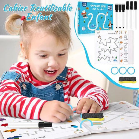 Reuseable Activity Book 64 Pcs - Oshi.pk - Buy & Sell Online