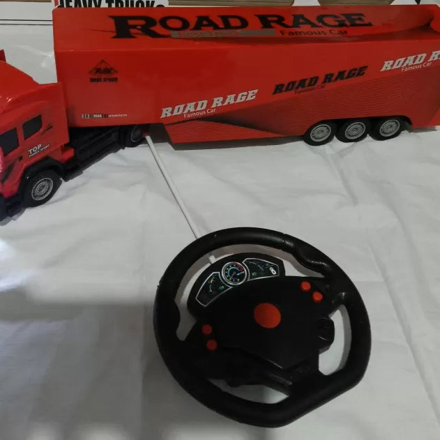 Big 49cm Road Rage Heavy Truck- Steering wheel RC - Rechargeable Battery